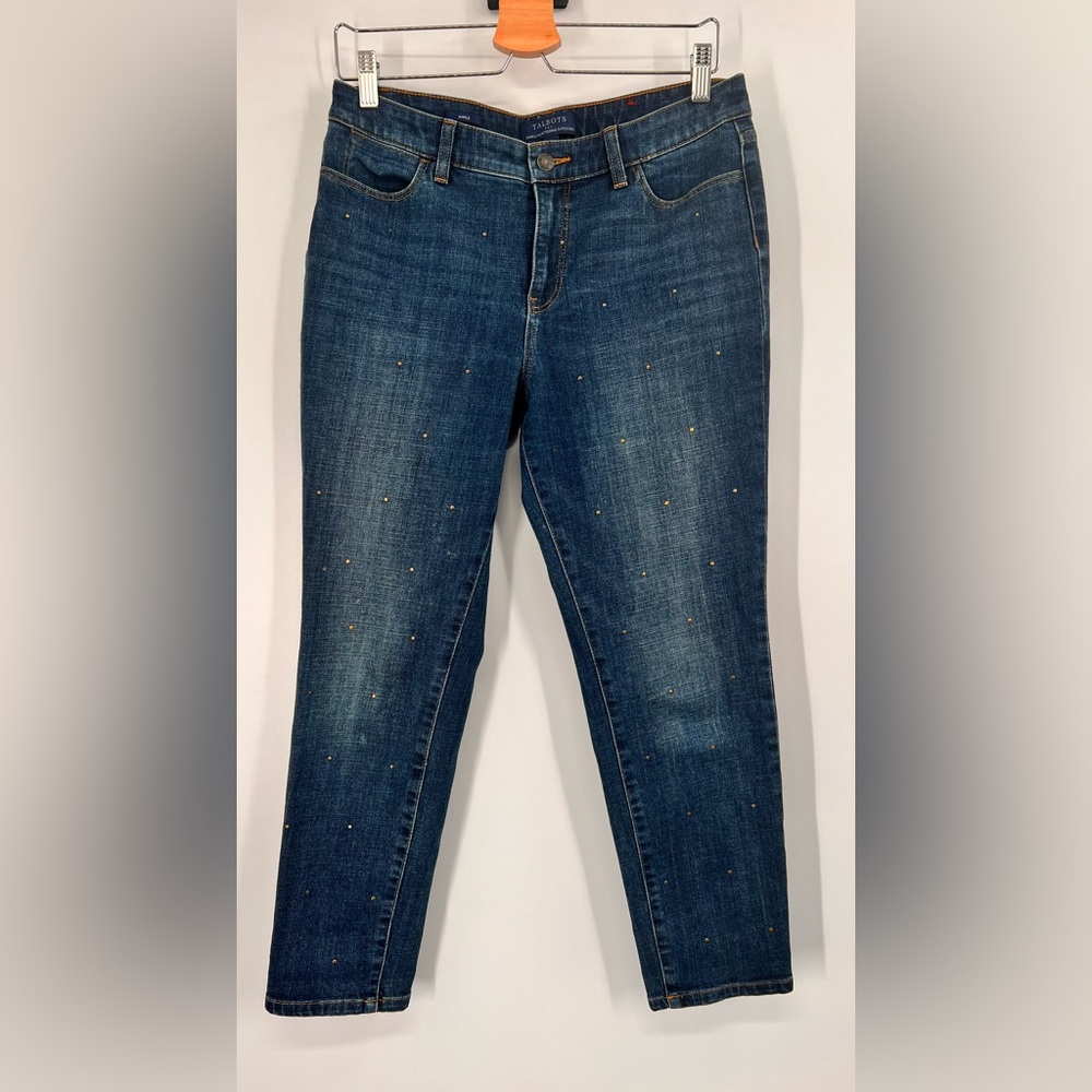 Talbots studded jeans
